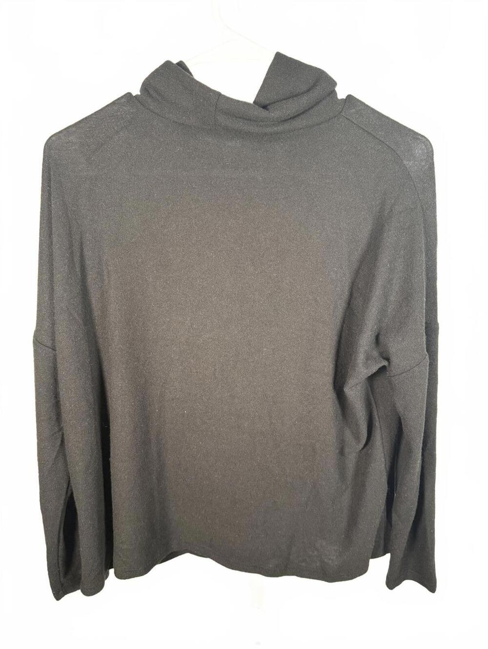 NWT LBLC the Label Mimi Cozy Turtleneck Black Size Medium - Picture 3 of 6